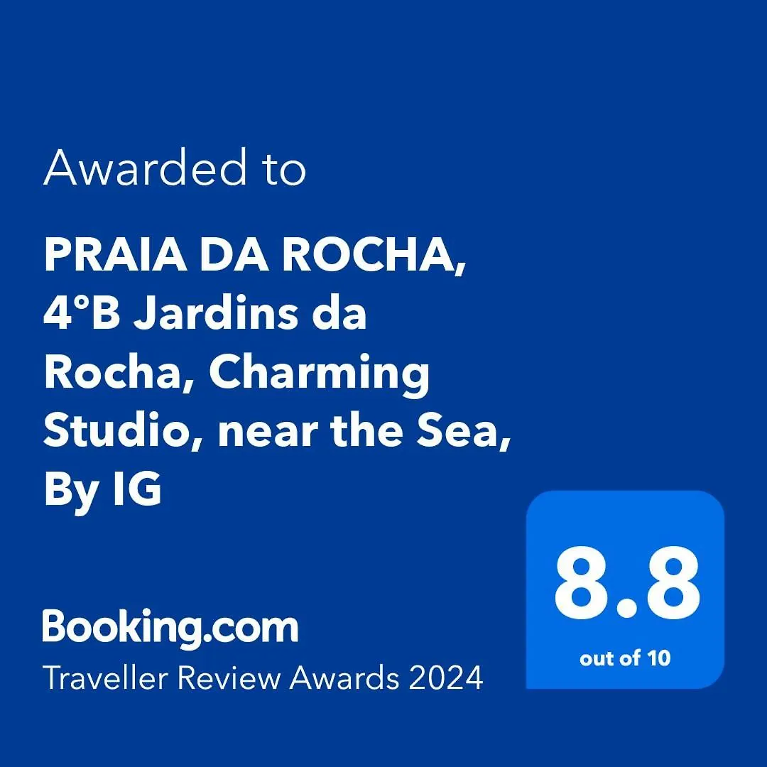 Praia Da Rocha, 4ºb Jardins Da Rocha, Charming Studio, Near The Sea, By Ig Portimão 0*,